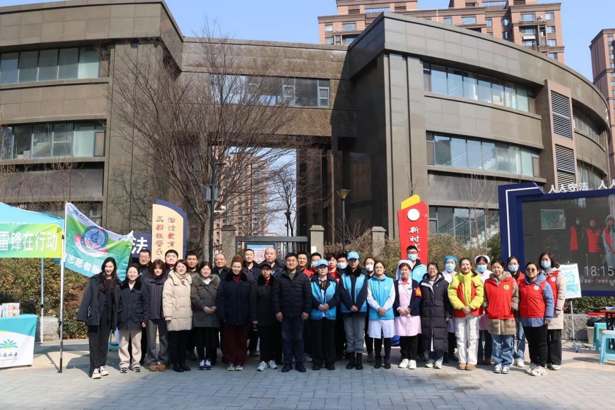 “水潤泉城，濟南水務學雷鋒在行動”主題活動順利開展